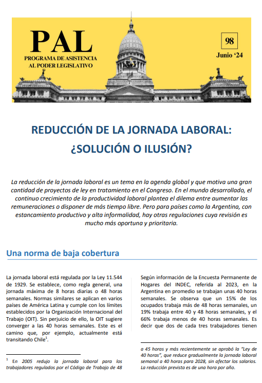 PAL - Reduccin de la jornada laboral: Solucin o ilusin?